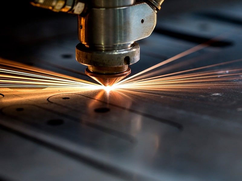 Corte a laser em chapa