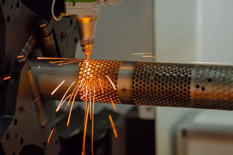 Corte a laser em tubo e perfil